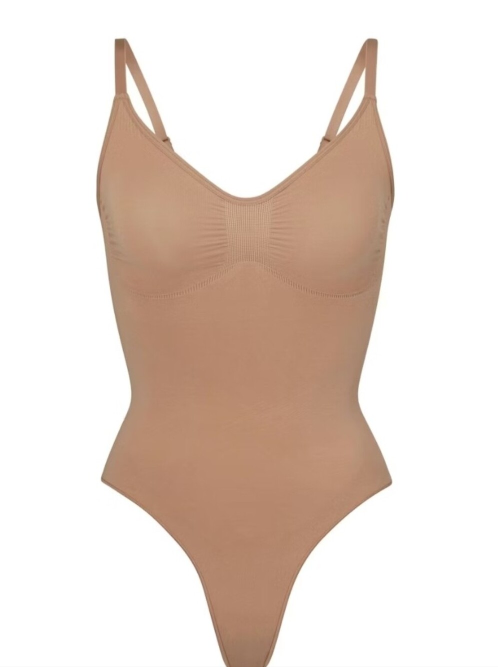 SKIMS Med $70 NWOT SEAMLESS SCULPT THONG BODYSUIT  Sienna